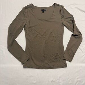 RW&CO. Green Bodysuit Fitted Longsleeve Top Small